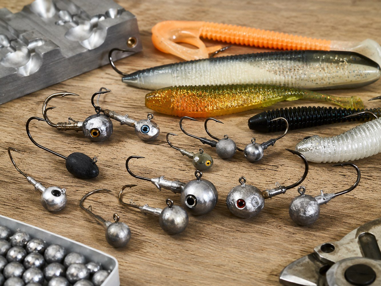 Jig heads OEM para marcas de pesca en español