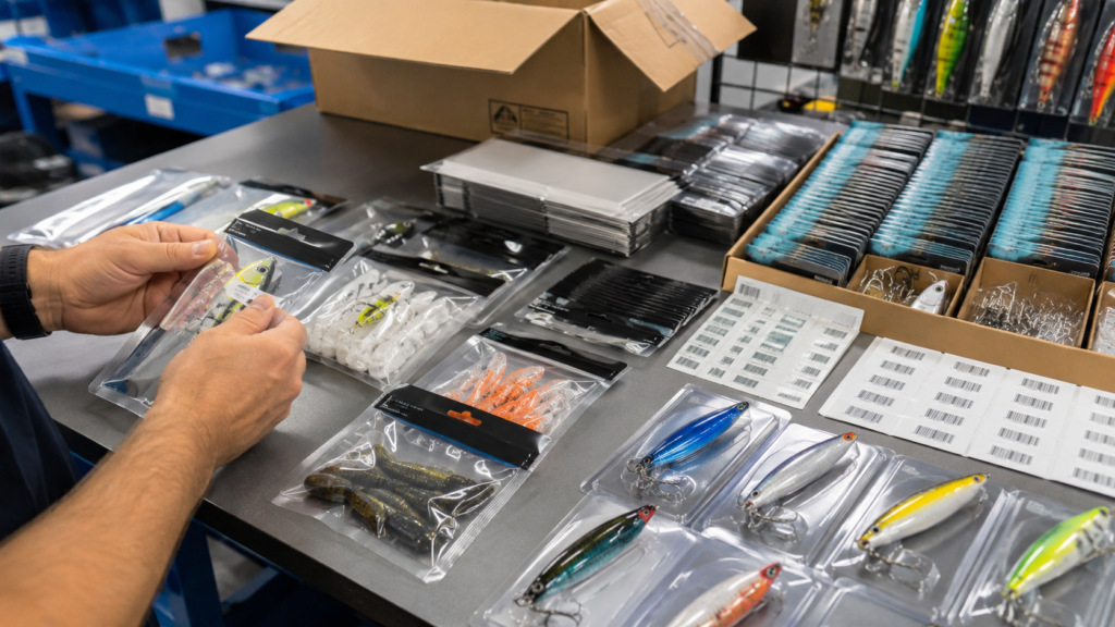 Empaque de Marca Privada para artículos de pesca en mercados hispanos